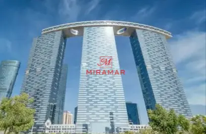 Apartment - 1 Bedroom - 2 Bathrooms for rent in The Gate Tower 2 - Shams Abu Dhabi - Al Reem Island - Abu Dhabi
