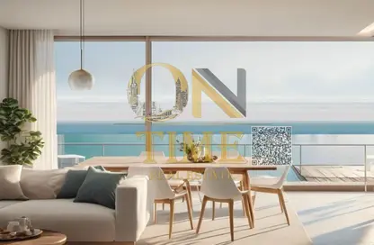 Apartment - 2 Bedrooms - 3 Bathrooms for sale in Ajman Corniche Residences - Ajman Corniche Road - Ajman