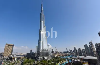 شقة - 2 غرف نوم - 3 حمامات للايجار في برج فيستا 2 - برج فيستا - دبي وسط المدينة - دبي