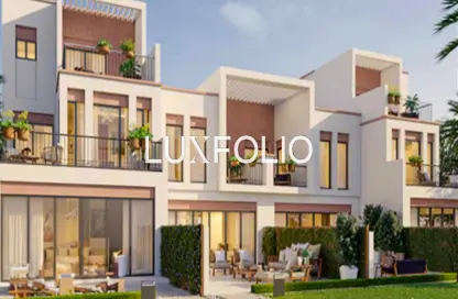 Townhouse - 4 Bedrooms - 4 Bathrooms for sale in Costa Brava 2 - Costa Brava at DAMAC Lagoons - Damac Lagoons - Dubai