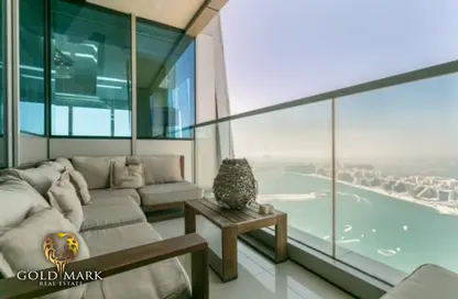 Apartment - 2 Bedrooms - 1 Bathroom for rent in Ocean Heights - Dubai Marina - Dubai
