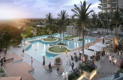 Apartment - 1 Bedroom - 2 Bathrooms for sale in Golf Greens 1 - Tower A - Golf Greens - DAMAC Hills - Dubai