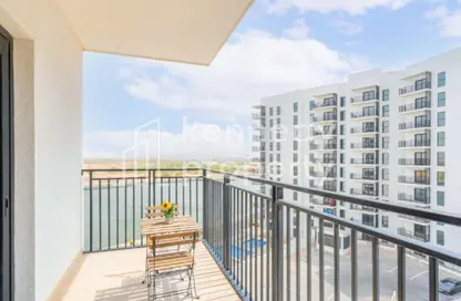 Apartment - Studio - 1 Bathroom for rent in Waters Edge - Yas Island - Abu Dhabi