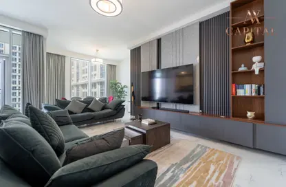 Living Room image for: Apartment - 3 Bedrooms - 4 Bathrooms for sale in Meera - Al Habtoor City - Business Bay - Dubai, Image 1