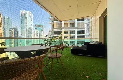 Apartment - 2 Bedrooms - 3 Bathrooms for rent in The Royal Oceanic - Dubai Marina - Dubai