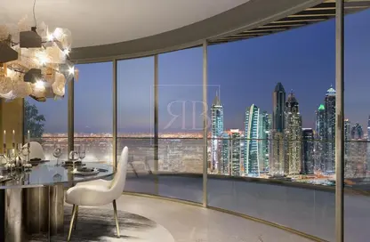 Penthouse - 4 Bedrooms - 6 Bathrooms for sale in Grand Bleu Tower 1 - EMAAR Beachfront - Dubai Harbour - Dubai