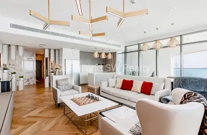 Apartment - 3 Bedrooms - 3 Bathrooms for sale in Beach Vista - EMAAR Beachfront - Dubai Harbour - Dubai