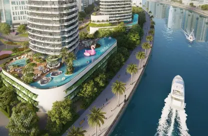 شقة - 1 حمام للبيع في مرتفعات القناة - الخليج التجاري - دبي