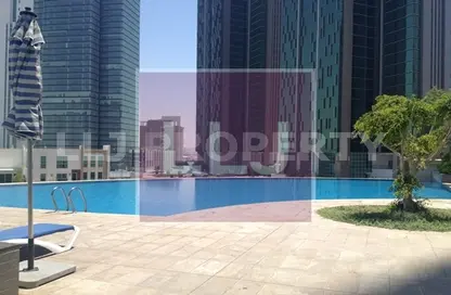 Pool image for: Apartment - 1 Bedroom - 1 Bathroom for sale in Marina Blue Tower - Marina Square - Al Reem Island - Abu Dhabi, Image 1