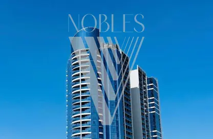 Apartment - 1 Bedroom - 2 Bathrooms for rent in Blue Waves Tower - Dubai Land Residence Complex - Dubai