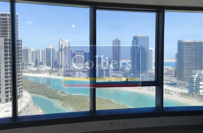 Apartment - 3 Bedrooms - 3 Bathrooms for rent in Sun Tower - Shams Abu Dhabi - Al Reem Island - Abu Dhabi