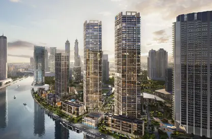 Apartment - Studio - 1 Bathroom for sale in Peninsula Four - Peninsula - Business Bay - Dubai