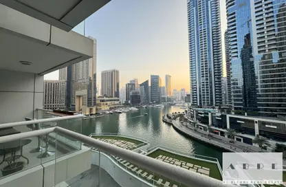 Balcony image for: Apartment - 1 Bedroom - 2 Bathrooms for sale in Continental Tower - Dubai Marina - Dubai, Image 1