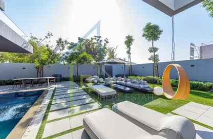 Terrace image for: Villa - 5 Bedrooms for sale in Sequoia - Masaar - Tilal City - Sharjah, Image 1