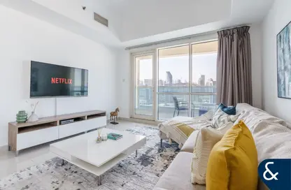 شقة - غرفة نوم - 2 حمامات للايجار في ريزيدنس بزنس سنترال - الخليج التجاري - دبي