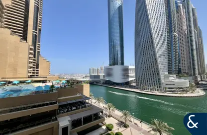 Apartment - 2 Bedrooms - 2 Bathrooms for rent in Iris Blue - Dubai Marina - Dubai