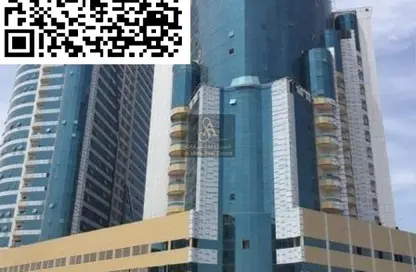 Apartment - 1 Bedroom - 2 Bathrooms for rent in Orient Tower 1 - Orient Towers - Al Bustan - Ajman