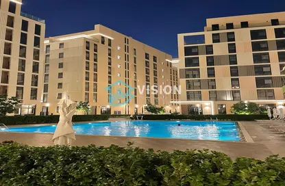 Pool image for: Apartment - 2 Bedrooms - 3 Bathrooms for sale in Seerah - Al Mamsha - Muwaileh - Sharjah, Image 1
