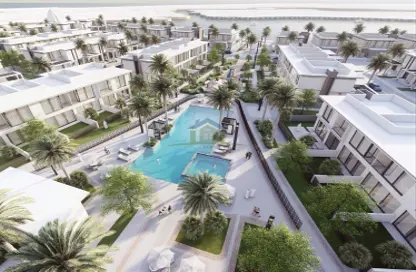 Pool image for: Villa - 4 Bedrooms - 6 Bathrooms for sale in Beach Homes - Falcon Island - Al Hamra Village - Ras Al Khaimah, Image 1