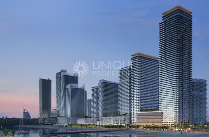 Apartment - 2 Bedrooms - 2 Bathrooms for sale in Seapoint - EMAAR Beachfront - Dubai Harbour - Dubai