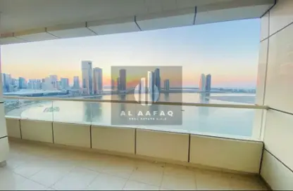 Apartment - 2 Bedrooms - 3 Bathrooms for rent in Asas Tower - Al Khan Lagoon - Al Khan - Sharjah
