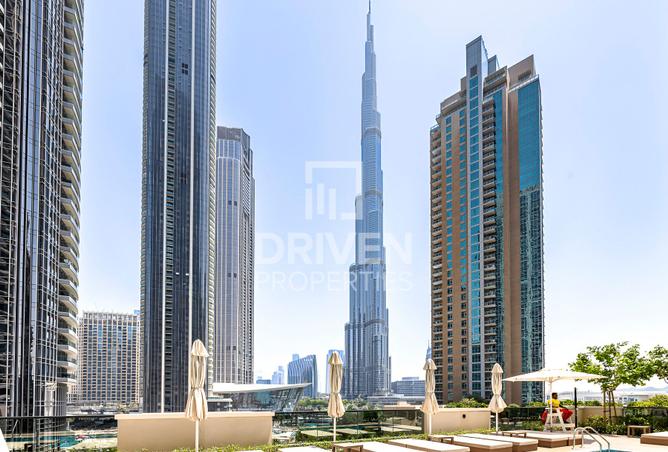 شقة - 2 غرف نوم - 2 حمامات للايجار في اكت تاورز - منطقة دار الأوبرا - دبي وسط المدينة - دبي