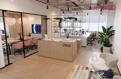 صورة لـ غرفة المعيشة / غرفة الطعام مكتب عمل جماعي - استوديو للايجار في السلام تاور - مدينة دبي الإعلامية - دبي ، صورة رقم 1