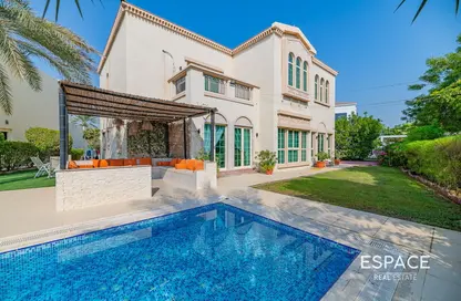 Villa - 4 Bedrooms - 5 Bathrooms for rent in Entertainment Foyer - Mediterranean Clusters - Jumeirah Islands - Dubai