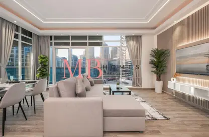 Apartment - 2 Bedrooms - 4 Bathrooms for rent in Opal Tower Marina - Dubai Marina - Dubai