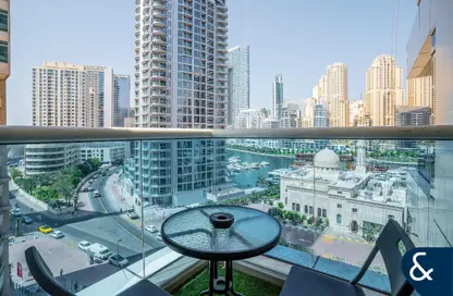 Apartment - 2 Bedrooms - 2 Bathrooms for rent in Opal Tower Marina - Dubai Marina - Dubai