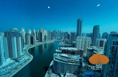 شقة - 3 غرف نوم - 3 حمامات للايجار في اورا مارينا - دبي مارينا - دبي