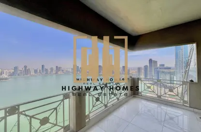 Apartment - 3 Bedrooms - 5 Bathrooms for rent in Al Majaz Tower - Al Majaz - Sharjah