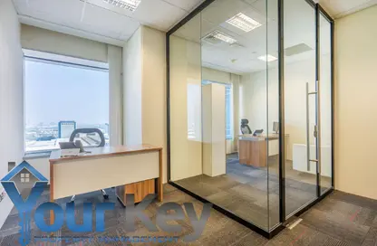 Office Space - Studio - 1 Bathroom for rent in Conrad Commercial Tower - Sheikh Zayed Road - Dubai