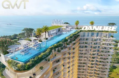 Apartment - 1 Bedroom - 2 Bathrooms for sale in Breez by Danube - Maritime City - Dubai