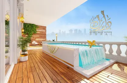 صورة لـ حوض سباحة شقة - 2 غرف نوم - 2 حمامات للبيع في فينسيتور أكوا ديمور - حديقة دبي العلميه - دبي ، صورة رقم 1
