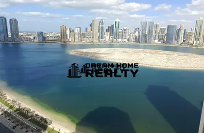 Apartment - 2 Bedrooms - 3 Bathrooms for rent in Palm Tower - Al Khan Lagoon - Al Khan - Sharjah
