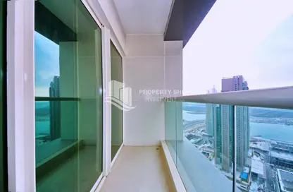 Balcony image for: Apartment - 1 Bedroom - 1 Bathroom for sale in Al Maha Tower - Marina Square - Al Reem Island - Abu Dhabi, Image 1