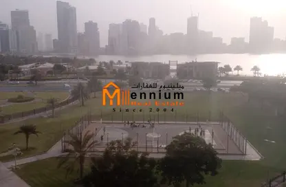 مركز أعمال - استوديو - 1 حمام للايجار في لؤلؤة المجاز - المجاز 2 - المجاز - الشارقة