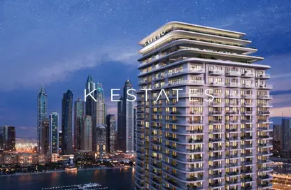 Apartment - 4 Bedrooms - 4 Bathrooms for sale in Beachgate by Address - EMAAR Beachfront - Dubai Harbour - Dubai