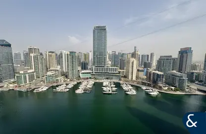 شقة - 2 غرف نوم - 2 حمامات للايجار في برج أورورا - مارينا بروموناد - دبي مارينا - دبي