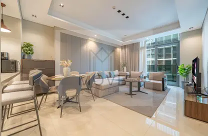 شقة - غرفة نوم - 2 حمامات للايجار في برج النبلاء - الخليج التجاري - دبي