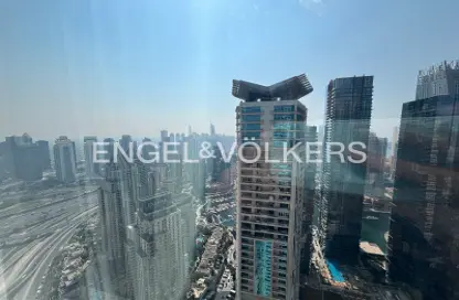 شقة - غرفة نوم - 2 حمامات للايجار في برج ماج 218 - دبي مارينا - دبي