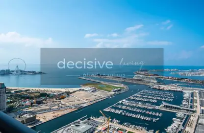 شقة - 2 غرف نوم - 3 حمامات للايجار في برج الأميرة - دبي مارينا - دبي