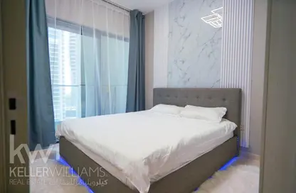 صورة لـ غرفة- غرفة النوم شقة - غرفة نوم - 1 حمام للبيع في برج زادا - الخليج التجاري - دبي ، صورة رقم 1