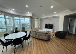 Living / Dining Room image for: Apartment - 2 bedrooms - 3 bathrooms for rent in Marina Crown - Dubai Marina - Dubai, Image 1