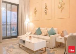 Living Room image for: Apartment - 1 bedroom - 1 bathroom for rent in Escan Tower - Dubai Marina - Dubai, Image 1