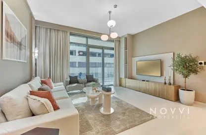 Apartment - 1 Bedroom - 1 Bathroom for sale in Marina Vista - EMAAR Beachfront - Dubai Harbour - Dubai