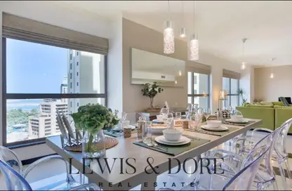 Apartment - 3 Bedrooms - 4 Bathrooms for rent in Murjan 3 - Murjan - Jumeirah Beach Residence - Dubai