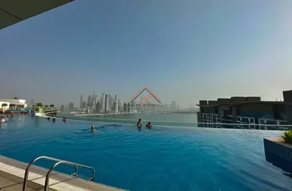 النزل و الشقق الفندقية - غرفة نوم - 1 حمام للايجار في سيفين بالم - نخلة جميرا - دبي