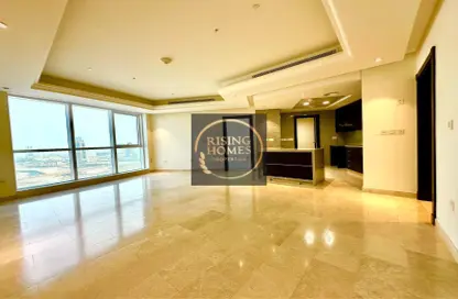 Empty Room image for: Apartment - 1 Bedroom - 2 Bathrooms for rent in Al Maryah Island - Abu Dhabi, Image 1